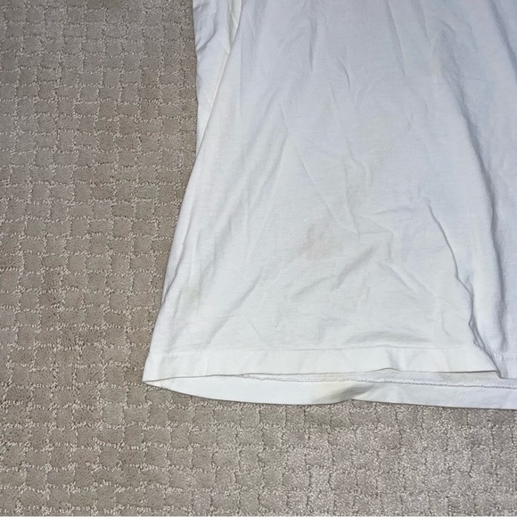 90’s Polo Ralph Lauren Sport Spell Out White T Shirt XL - Picture 3 of 6